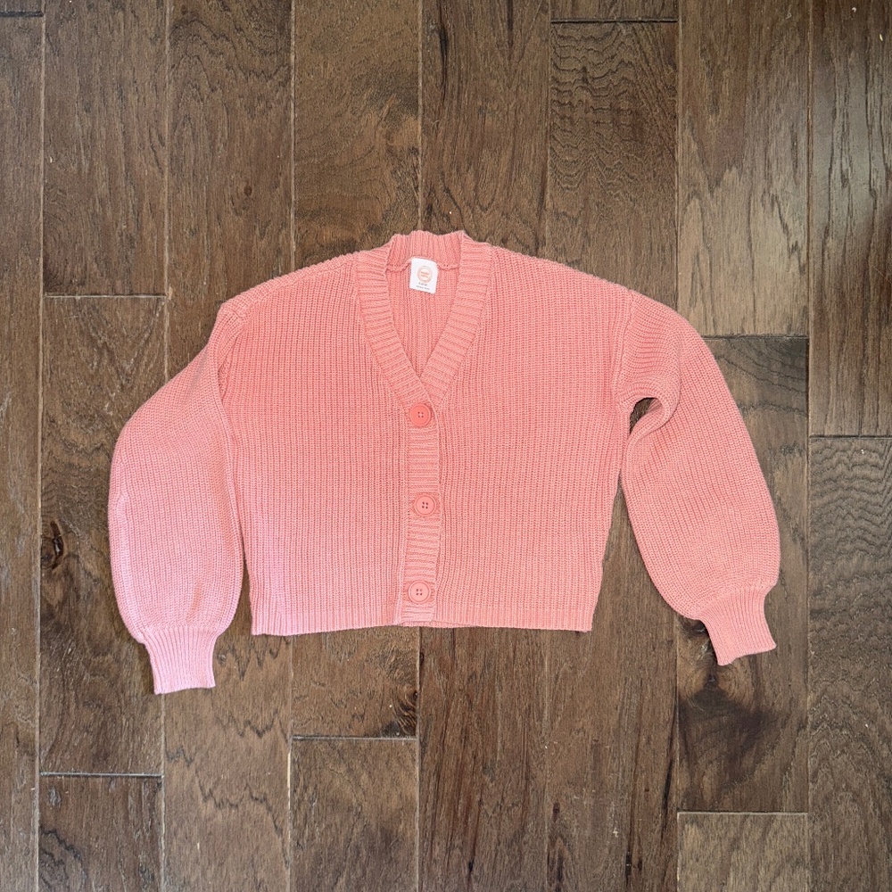 Wonder nation girls 6-6x cropped sweater